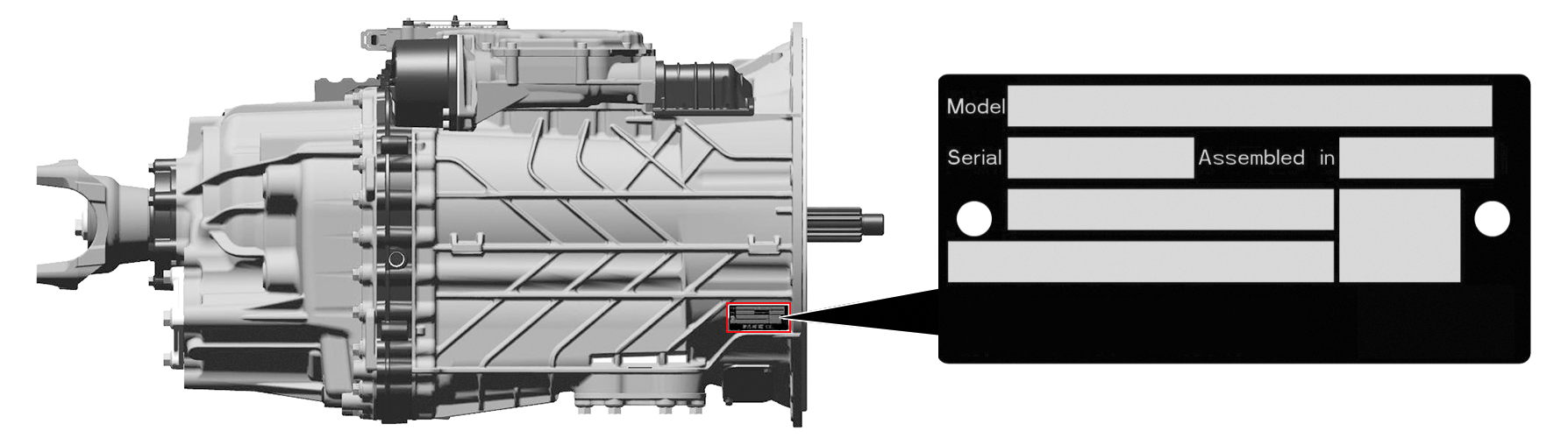 Serial Tag Information and Model Nomenclature (TRSM0960)