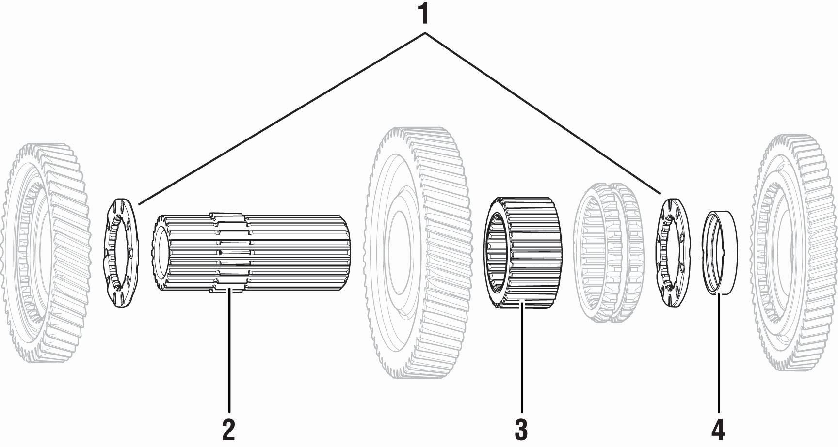 TRSM0960_RearMainShaftKit_K467